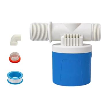Imagem de predolo Válvula flutuante de água, acessório de controle de nível de água, substituição prática, válvula flutuante automática para lagoa, cisterna, Entrada de água Lateral de 25 Mm