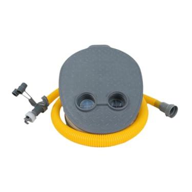 Imagem de Zxpjkyu Bomba de pé de fole, universal, ergonômica, leve e fácil de encher, para infláveis ​​de praia e colchões de dormir à do lago, 11 Inch