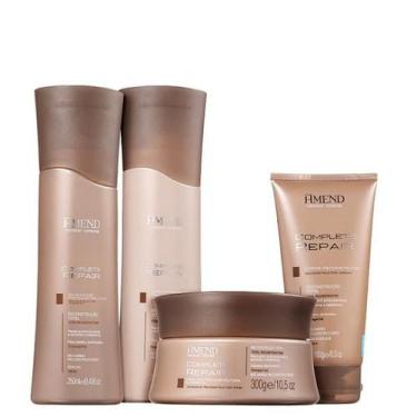 Imagem de Kit Amend Complete Repair Reconstrutor Shampoo Condicionador Máscara e