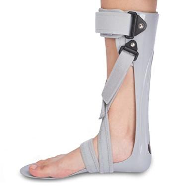 Imagem de GHORTHOUD Afo Foot Drop Brace Tala Tornozelo Pé Órtese Andando Com Sapatos Ou Dormindo Para Acidente Vascular Cerebral Hemiplegia (Grande-Direita)
