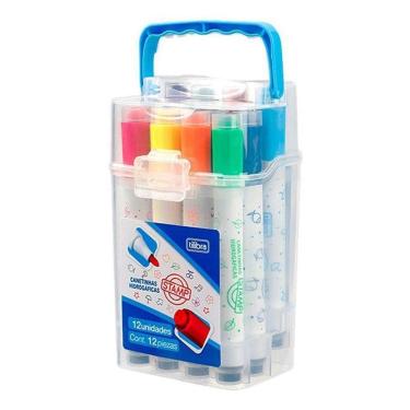 Imagem de Canetinha Hidrográfica Stamp 12 Cores - Tilibra