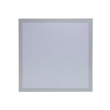 Imagem de Luminária Painel LED Plafon Embutir Quadrado 62x62cm 3000k Luz Amarela 48W Bivolt - Lumens 4320