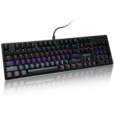 Imagem de Teclado Gamer Mecânico Raiku L3000 RGB Anti Ghost 104 Teclas