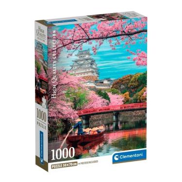 Imagem de Puzzle 1000 Peças Castelo Himeji - Clementoni 39982