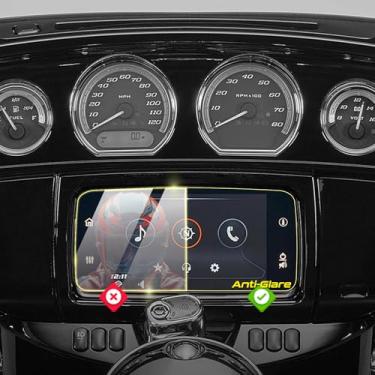 Imagem de IPG Película protetora antirreflexo para HARLEY 2019+ Boom Box 6.5.GT com acabamento fosco, claridade ultra responsiva, antiarranhões, perfeita para uso externo para BoomBox'19+ An.g