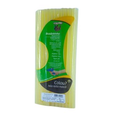 Imagem de Cola Quente Bastão Brasileirinha 11,2 x 30 cm 1 Kg Grossa - Rendicolla