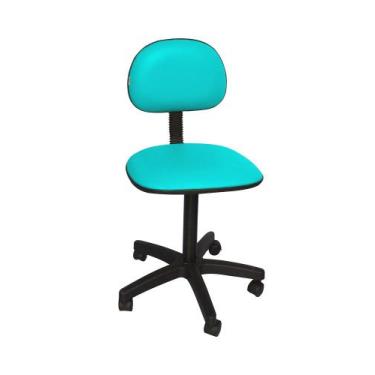 Imagem de Cadeira Secretária Giratória Tropical Com Regulagde Altura M - Credmov