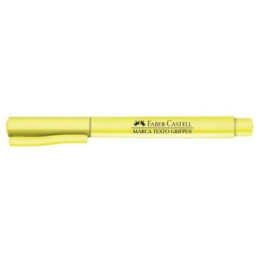 Imagem de Marca Texto Grifpen Faber Castell - Faber-Castell, Amarelo