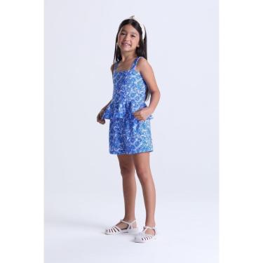 Imagem de Conjunto Infantil de Verão Menina Floral-Feminino
