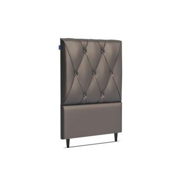 Imagem de Cabeceira Murat Facto Nero Solteiro (8x90x120) - Ortobom