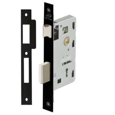 Imagem de Fechadura Imab Maquina Avulsa 1300 Interna 40Mm Preto Fosco