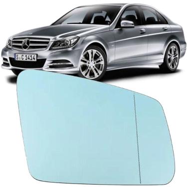 Imagem de Lente Espelho Retrovisor Mercedes C180 C200 C250 B200 Esq