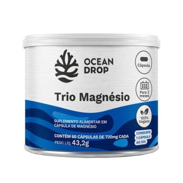 Imagem de Magnesio trio magnesio ocean drop dimagnesio malato, oxido de magnesio