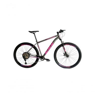 Imagem de Bicicleta Aro 29 Ksx Sd7 12v Garfo Com Trava K7 11/50 Freios Hidráulicos Kit 1x12 - Grafite/rosa Tam. 19