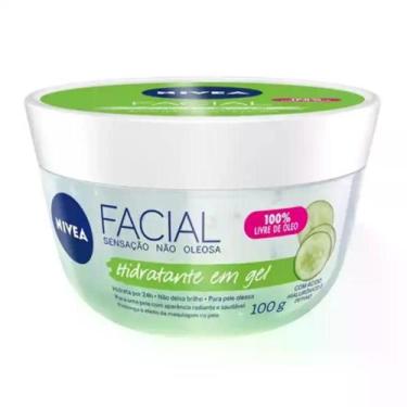 Imagem de Hidratante Facial Gel Pepino e Ácido Hialurônico Nivea 100G