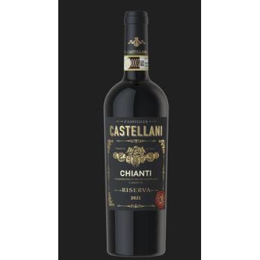 Imagem de Vinho Tinto Italiano Chianti Riserva Castellani 750 ml - Castellani SP