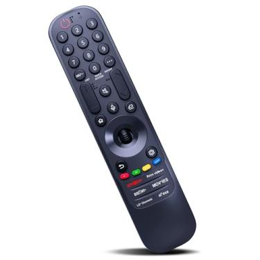 Imagem de ZWP MR24GA AKB76045005 Controle remoto de substituição compatível com TVs LG 2023 e TVs LG 2024 com voz e ponteiro OLED42C4AUA OLED42C4PUA OLED48B4AUA OLED48B4PUA OLED48C4AUA OLED48C4PUA OLED55BBA