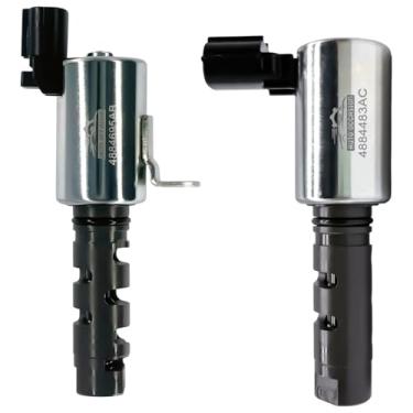 Imagem de AUTO OCCASION Válvula variável de motor VVT solenoide compatível com Chrysler 200 Sebring Dodge Avenger Caliber Journey Jeep Compass Patriot Replace 4884695AB 4884483AC