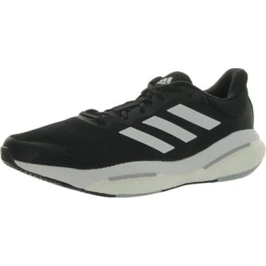 Imagem de adidas Tênis masculino Solarglide 5, Core Black/Cloud White/Grey Six-black, 10 Wide
