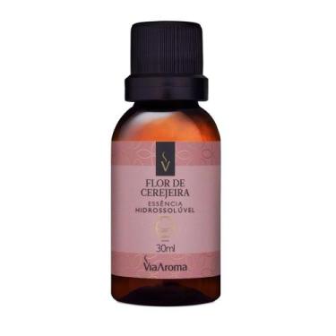 Imagem de Essência Hidrossolúvel Flor de Cerejeira Via Aroma - 30ml - Fragrância