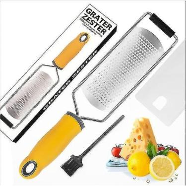 Imagem de Raladores de alimentos zesters pro citrus zester ralador de queijo lâm