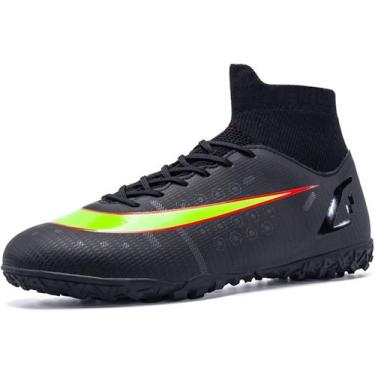 Imagem de Sapatos de futebol para homens Breathing Long Spikes Rubber Sole - Yiw