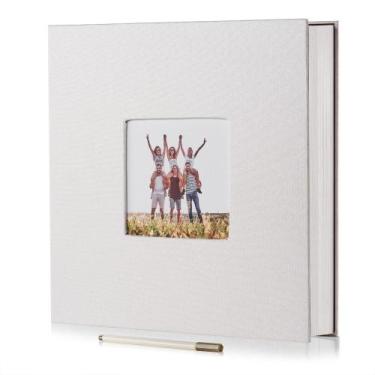 Imagem de Álbum de fotos: capa de linho HoneyTolly, autoadesiva, 33x32 cm