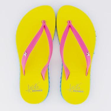 Imagem de Chinelo Kenner Ibiza Anitta Feminino Amarelo, 39