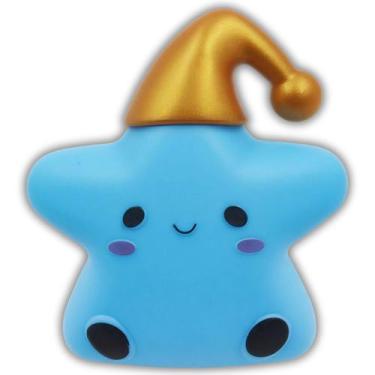 Imagem de Abajur Luminária Infantil Tomada Quarto Bebê Led Estrela - Maxmidia, A