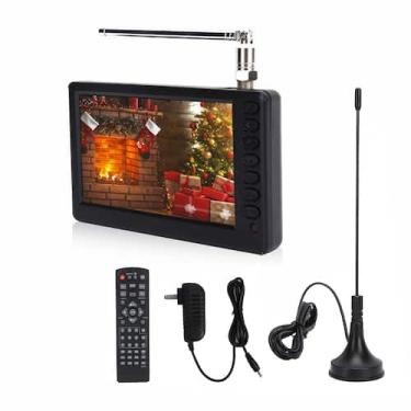 Imagem de TV portátil Yoidesu de 5 polegadas 1920x1280 com antena 1500mAh Bat