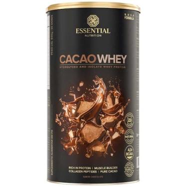 Imagem de Cacao Whey Protein Hidrolisado e Isolado Chocolate (840g) - Essential Nutrition