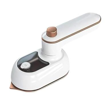 Imagem de Mini Ferro Portatil De Passar Roupa Vapor Para Viagem Elétrico Pequeno 110v e 220v Alta Temperatura(Branco)