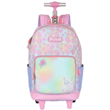 Imagem de MOCHILA LUXCEL INFANTIL STITCH COM RODAS MC50092SC-Feminino