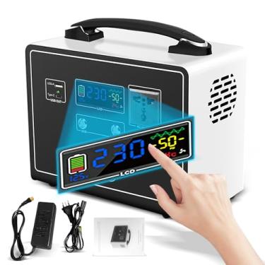 Imagem de IIGENAI Estação de Energia Portátil, 300W/310Wh, Bateria de Lítio, Onda Senoidal Pura, 600W Pico, Carregador Múltiplo para Camping, Emergências e Dispositivos Eletrônicos