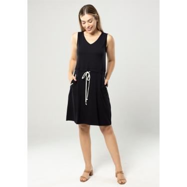 Imagem de Vestido Pau a Pique Regata Básico Preto