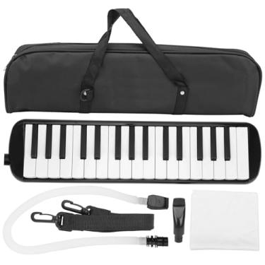 Imagem de GLOGLOW Teclados Portáteis e Arranjadores Melodica 32 Key Wind Musical Instrument para Bolsa de Prática para Iniciantes, Adequada para Bolsa de Prática para Iniciantes, Adequada para Crianças e,
