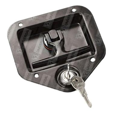 Imagem de Maçaneta Externa Puxador Com Chave Baús Trailer Motorhome [f103]