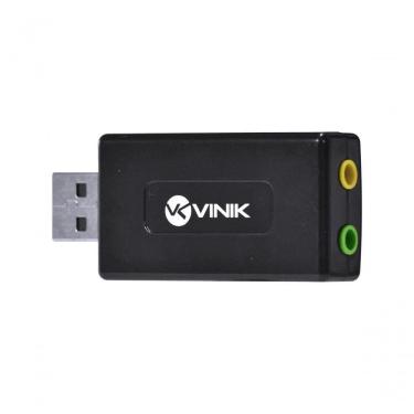 Imagem de Adaptador Placa De Som Usb 7.1 Canais Virtual Ausb71