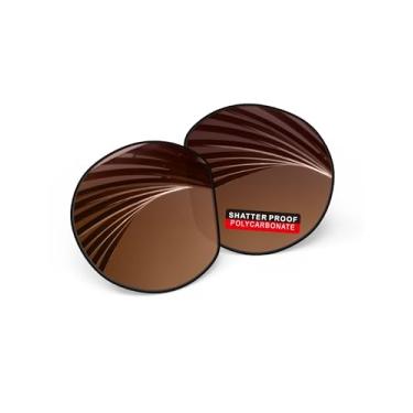 Imagem de iLikeo Lentes de reposição de policarbonato PRO+ para óculos de sol Oakley Meta HSTN OW8002 51 mm, Pro+ marrom acobreado - polarizado, For Meta HSTN OW8002 51mm Frame