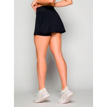Imagem de Short Saia Selene Sport 20825.001 Feminino Básico Fitness T. P/GG, GG,