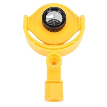 Imagem de Pssopp Mini Prisma de Levantamento, Medição Precisa Profissional para Estação Total Reflete Prismas retrô e Sistemas de Alvo (YELLOW)