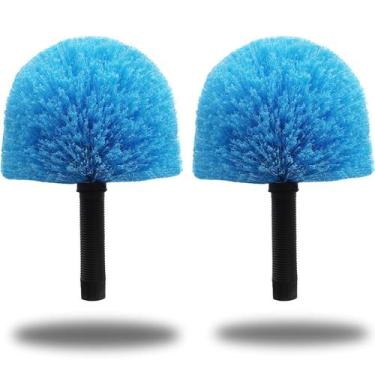 Imagem de Pacote com 2 Cobweb Duster Head Tockrop Twist-On Blue