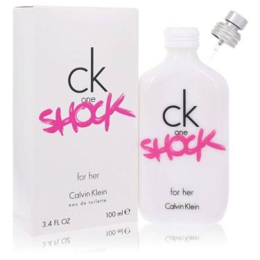 Imagem de Perfume Feminino Ck One Shock Calvin Klein 100 Ml Eau De Toilette