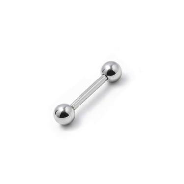 Imagem de Piercing Reto Microbell 1.2mm em Aço Cirúrgico - M2 Piercing