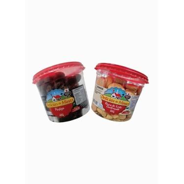 Imagem de Bolachas Artesanais 800g, Sabor Leite Condensado + Prestígio