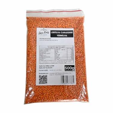 Imagem de Lentilha Vermelha Canadense 500g | Armazém Seu Luiz