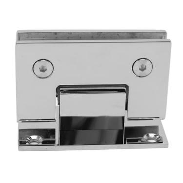 Imagem de RiToEasysports Dobradiças de Porta de Chuveiro de Aço Inoxidável, Dobradiça Sem Moldura de 90 Graus para Portas de Vidro de 8-12mm Com Recurso de Fechamento Automático, Instalação de Banheiro