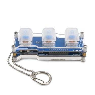 Imagem de BANRIA Keyboard Soldering Practice Kit, DIY Stress-Relief Keyboard Soldering Project Kit with Keychain & 3 Funny Sound Effects, Electronics Soldering Learning Kit for Adults & Teens