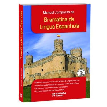 Imagem de Manual Compacto de Gramática da Língua Espanhola - Rideel