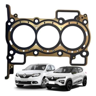 Imagem de Junta de Cabeçote Sandero Kwid 1.0 12v 3 Cilindros Metal